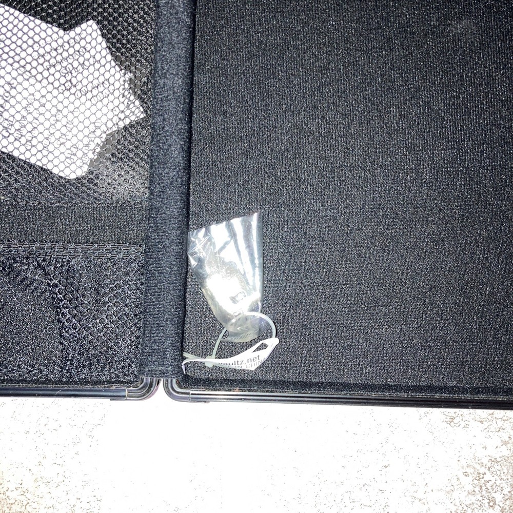 Vaultz Locking Storage Clipboard Tactical Black