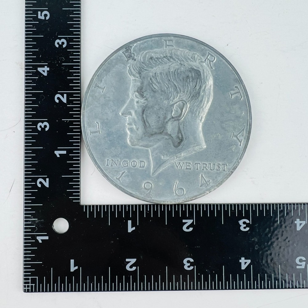 Kennedy Half-Dollar 50 Cent Commemorative Token 3" Size
