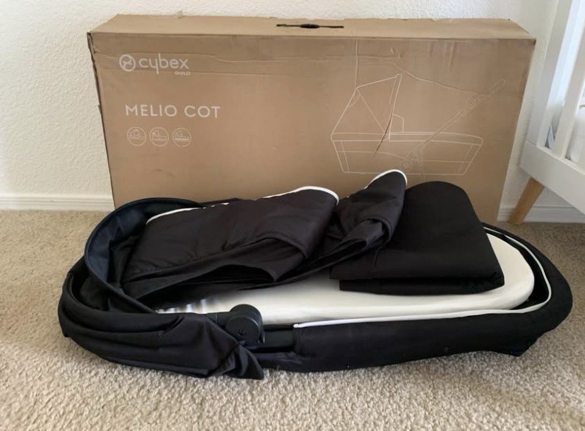 Cybex Melio stroller cot black