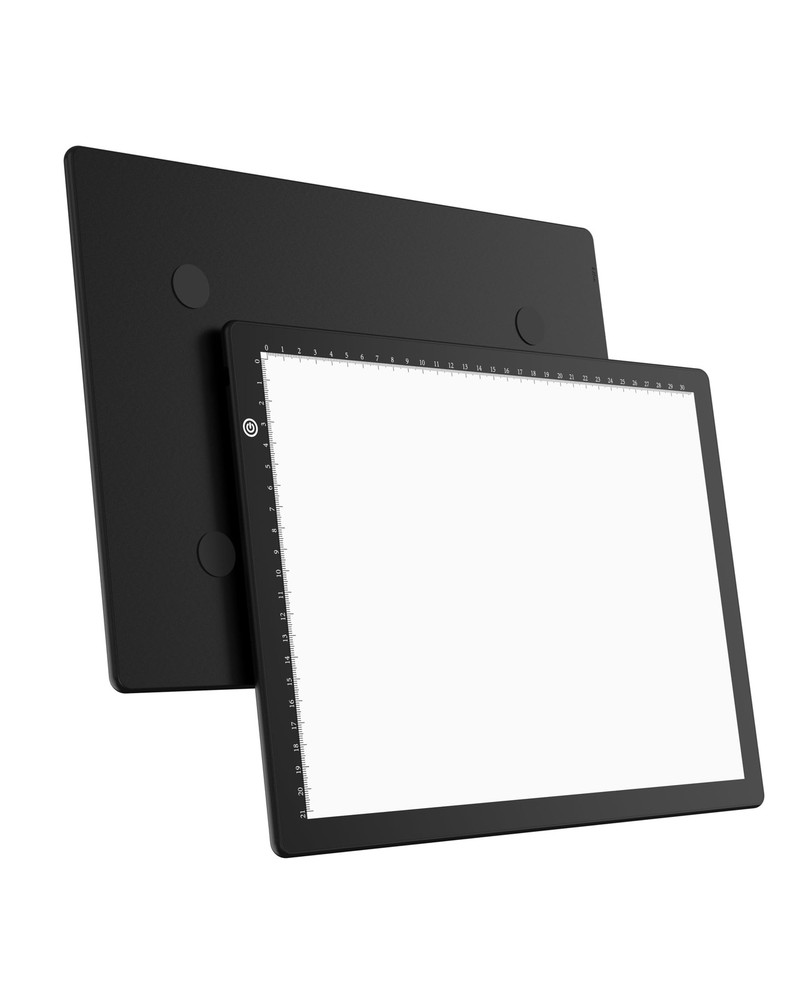 A4 LED Tracing Light Box丨Light Pad - Copy Board with Full-Edge PLED-A4, White