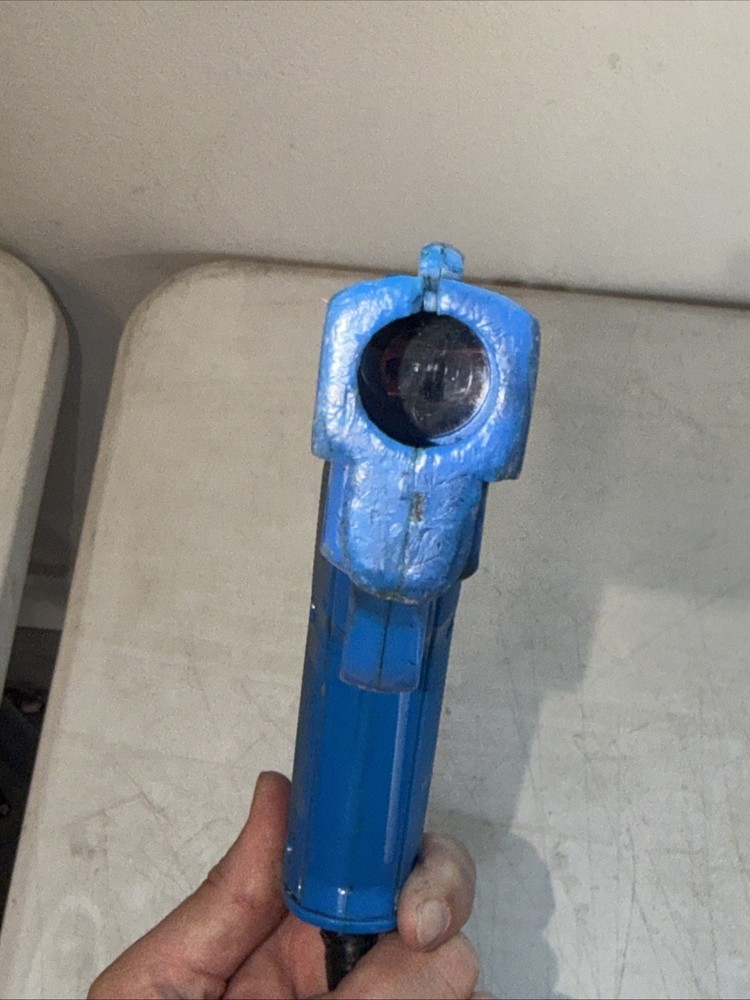 Suzo Happ Optical Arcade Game Light Gun Blue Untested