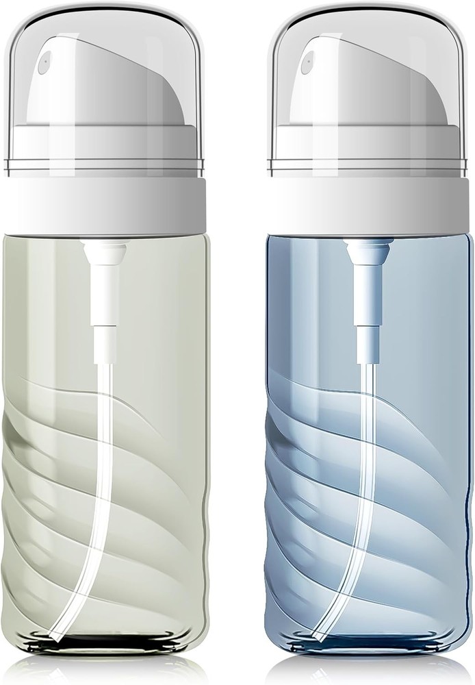 Compact 60ML Fine Mist Spray Bottles - Travel-Friendly, Leak-Proof & Refillable