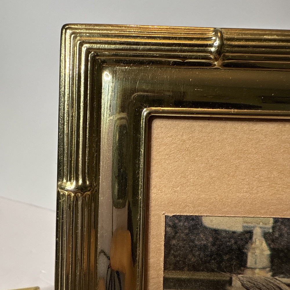 Pair Of Gold Tone Picture Frames