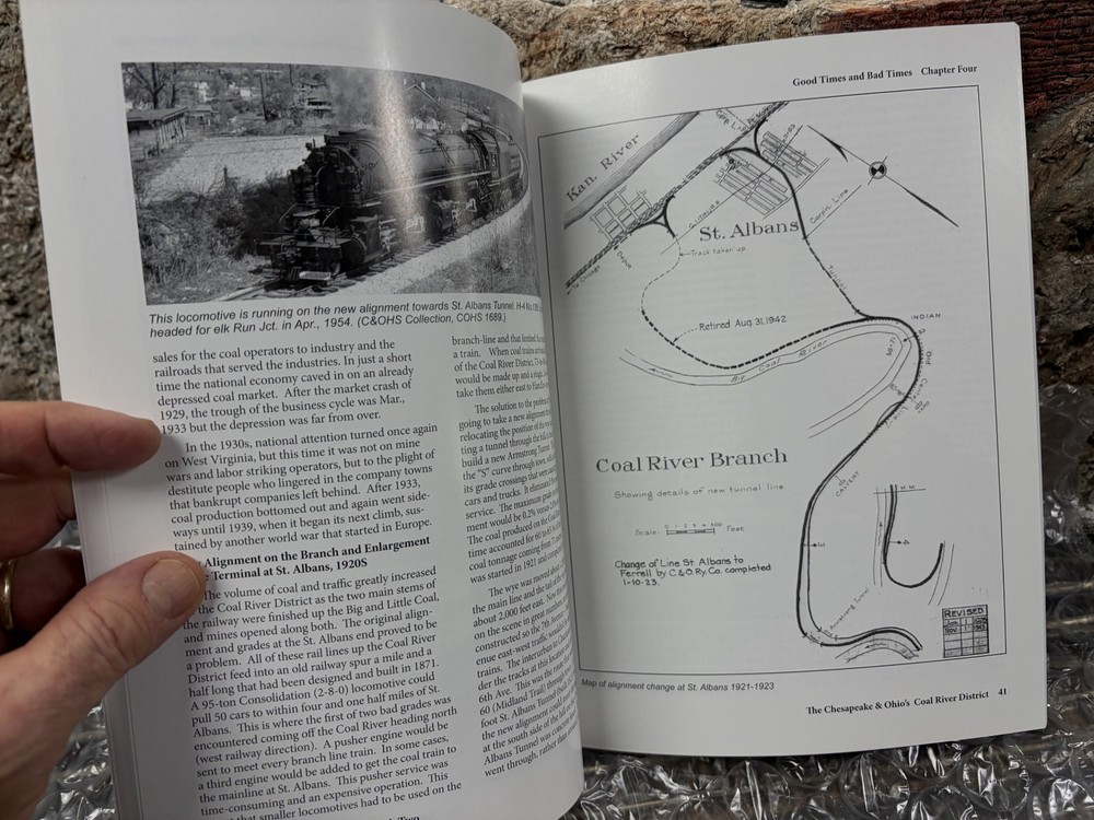 C&O Coal River District history and pics Chesapeake & Ohio