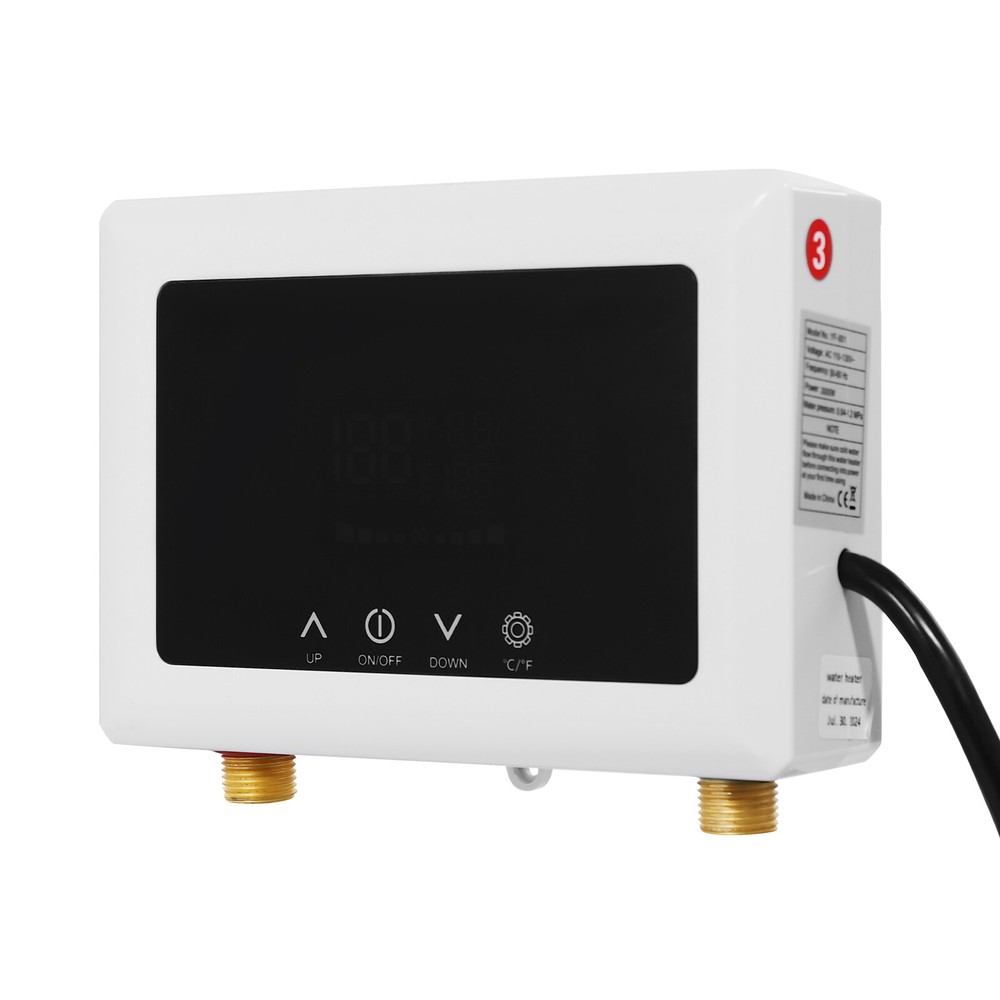 Wall Mounted Electric Instant Hot Water Heater Mini Small Water Tank 3000W NEW