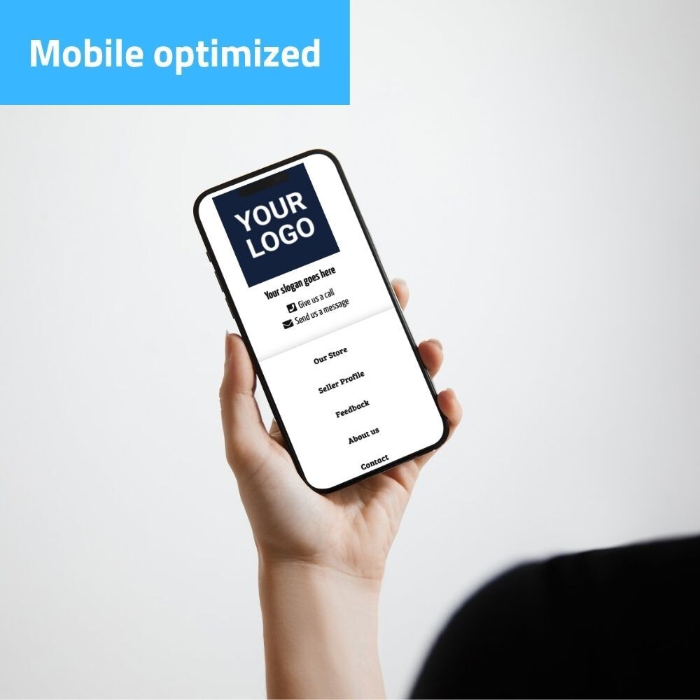 eBay Template - Responsive Simple - Mobile Optimized + Editor