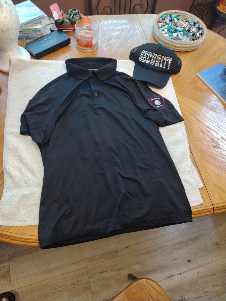 Security Shirt And Hat Set
