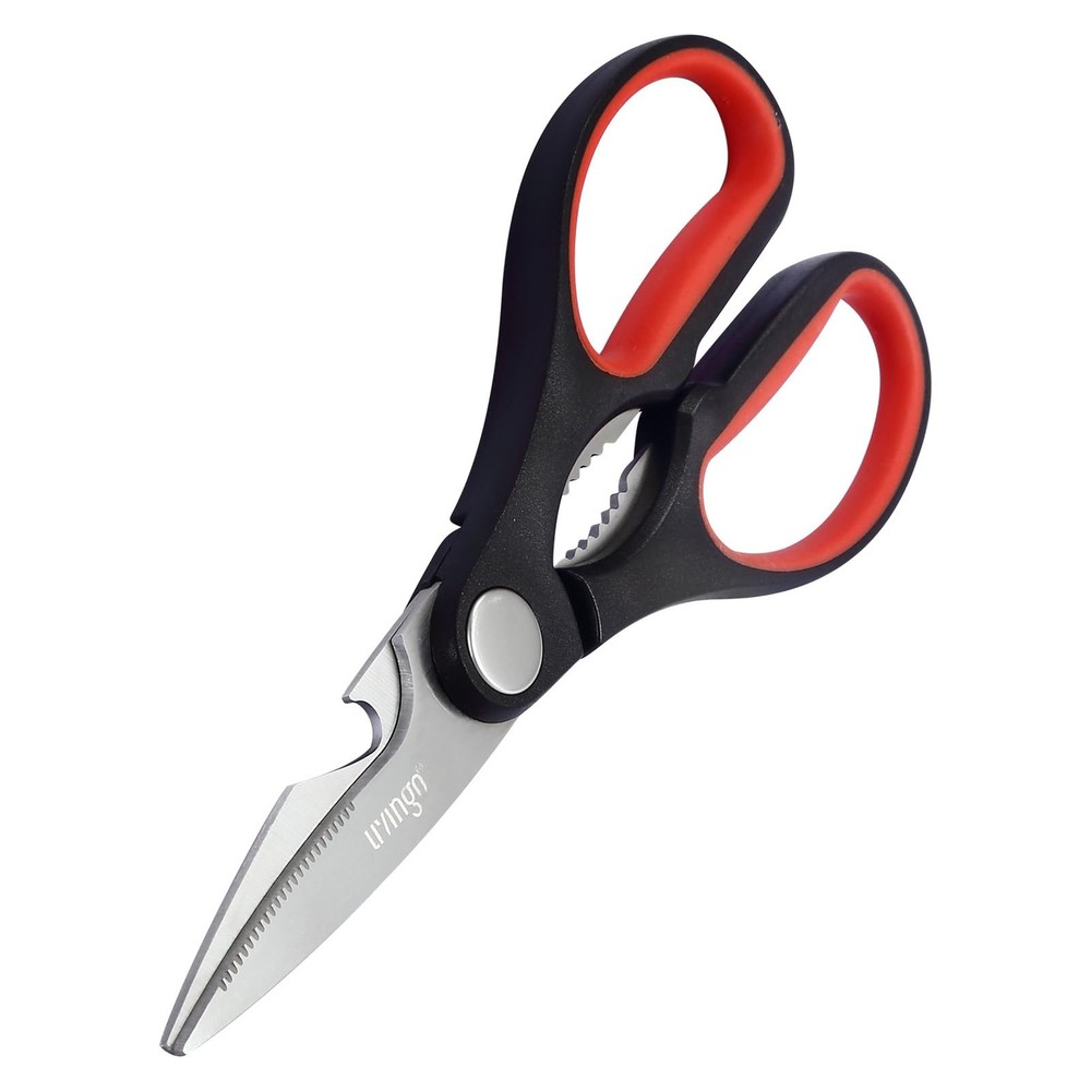 LIVINGO 8" Kitchen Scissors 2 Pack Heavy Duty