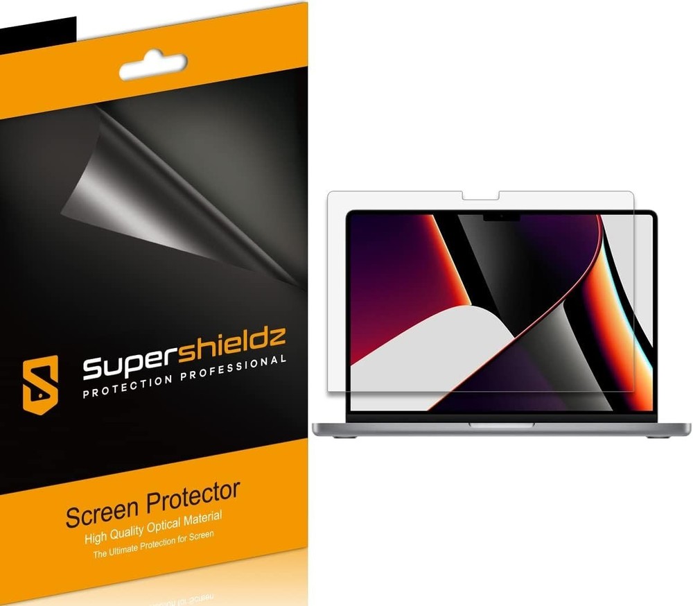3 Pack Durable Scratch-Resistant Screen Protector for Macbook Pro M1/M5