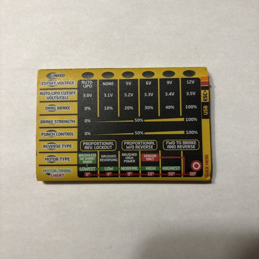 Castle Creations Field Link Portable Program Card Car: 1/10 Mamba Max/ Pro