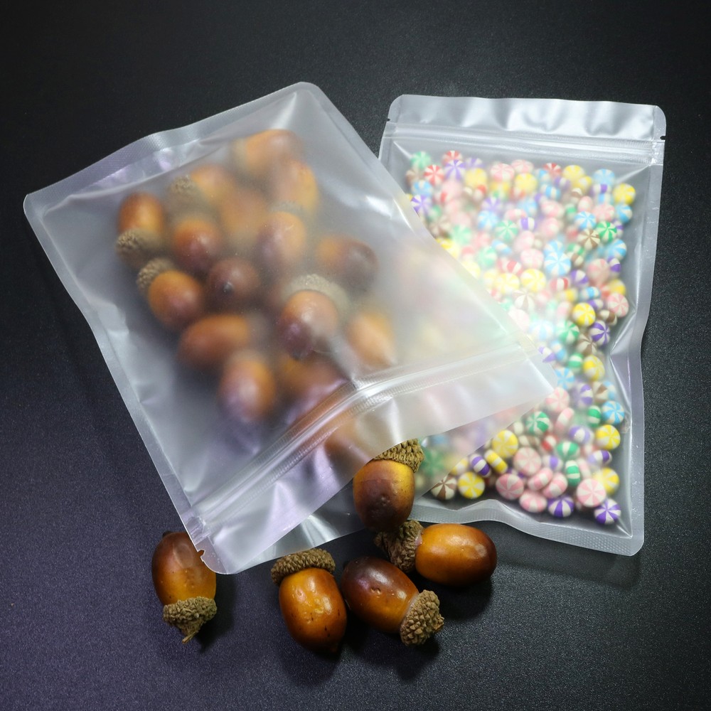 Many Sizes/Quantities Sample Option Flat Matte Frosted Clear-Poly QuickQlickBags