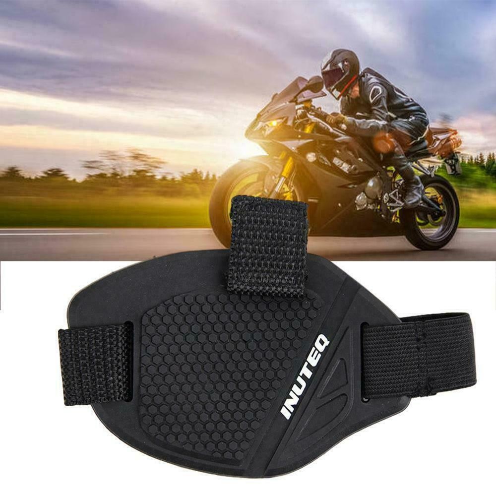2PC Motorcycle Shoe Boot Protector Shift Guard Cover Protective Gear Shifter Pad