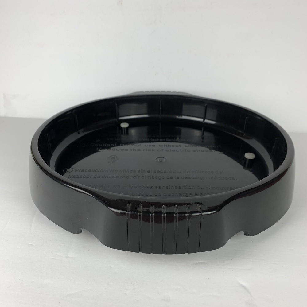 NuWave Pro Infrared Oven 20336 Replacement Base Bottom Black