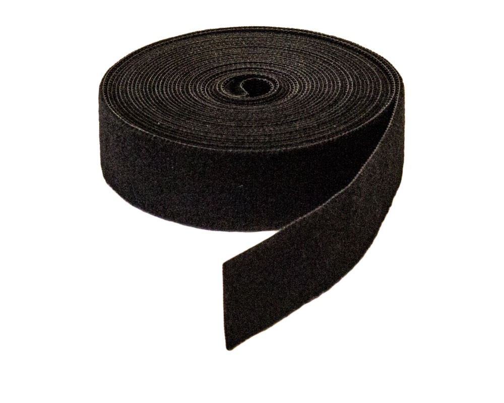 1" Inch Roll Hook and Loop Reusable Cable Ties Straps 5M 15ft 3 Pack
