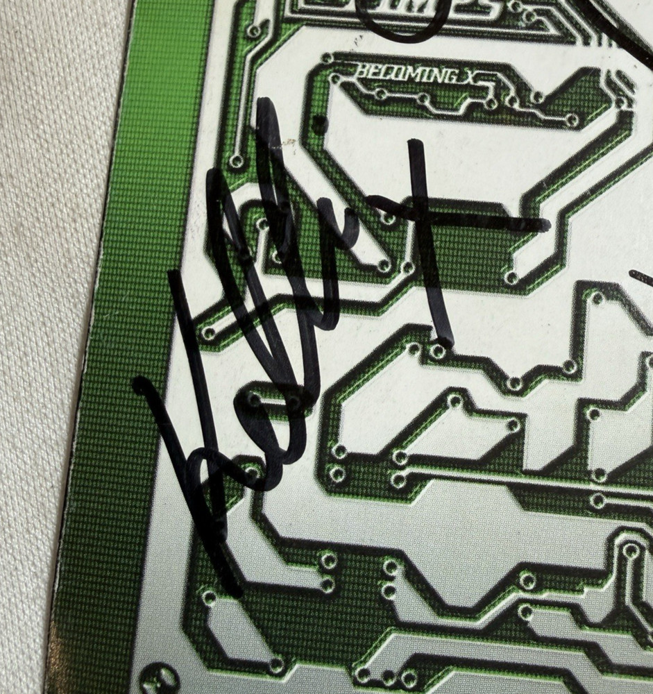 Sneaker Pimps Becoming X SIGNED Autographed CD Insert, Signed by Full Band