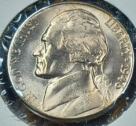 1946-D Denver Mint Jefferson Nickel Uncirculated
