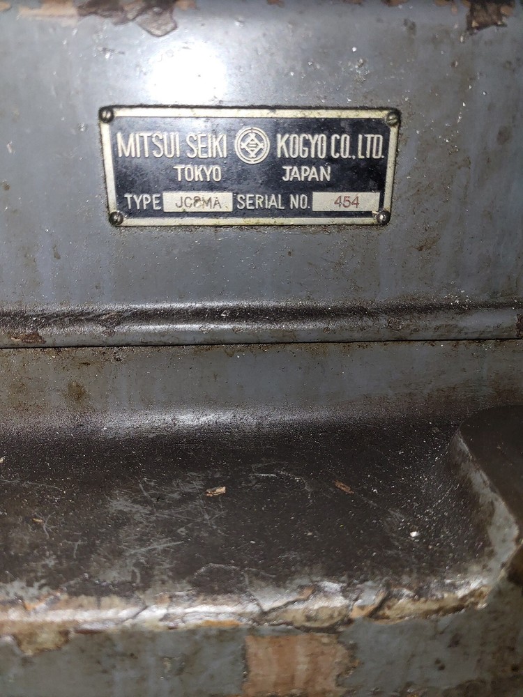 30" Mitsui Seiki Rotary Table Model JC8MA