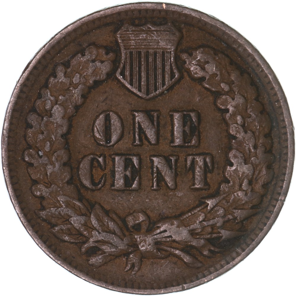1901 (P) Indian Head Cent Very Fine Penny VF