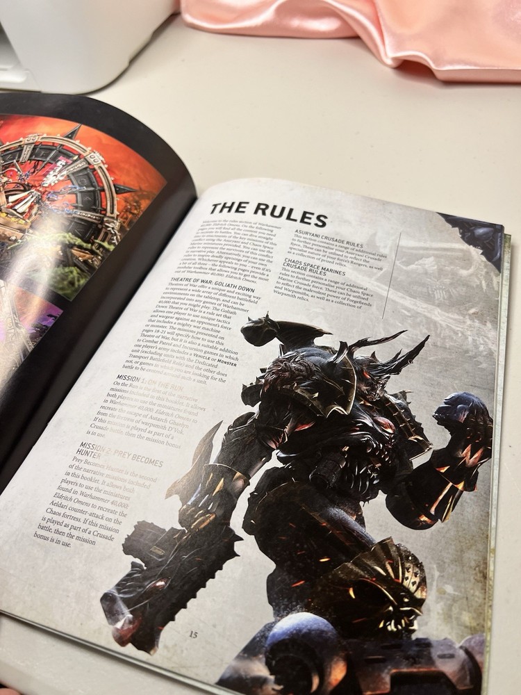 Warhammer 40k Eldritch Omens Booklet