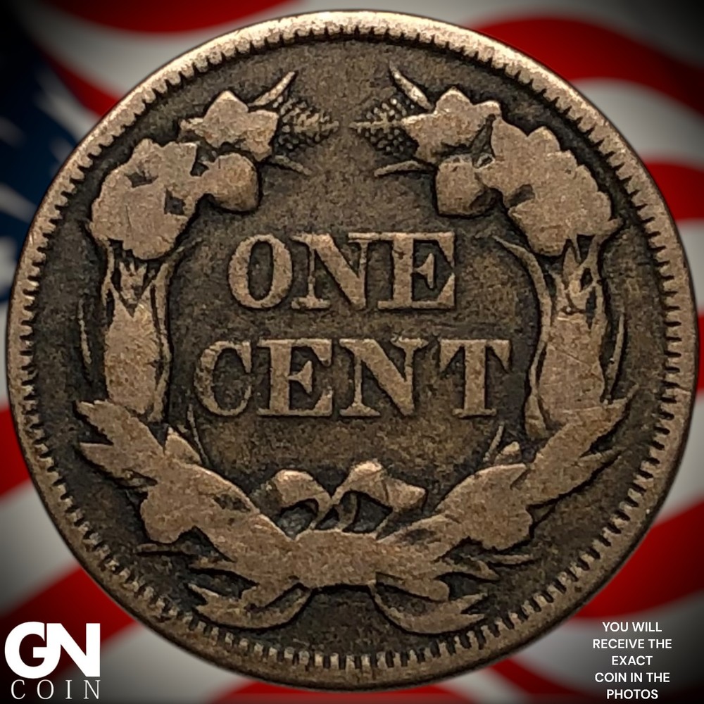 1857 Flying Eagle Cent Penny Z2384