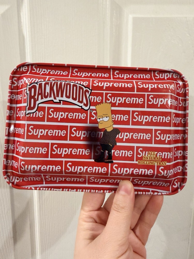 Backwoods Supreme Bart Simpson Metal Rolling Tray