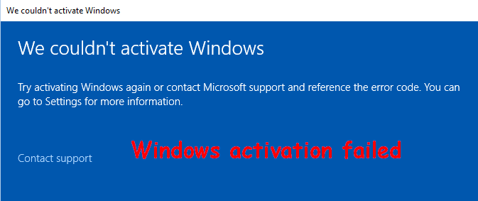WINDOWS IS NOT ACTIVATED - GEEK HELP EXPERT SOLUTION !