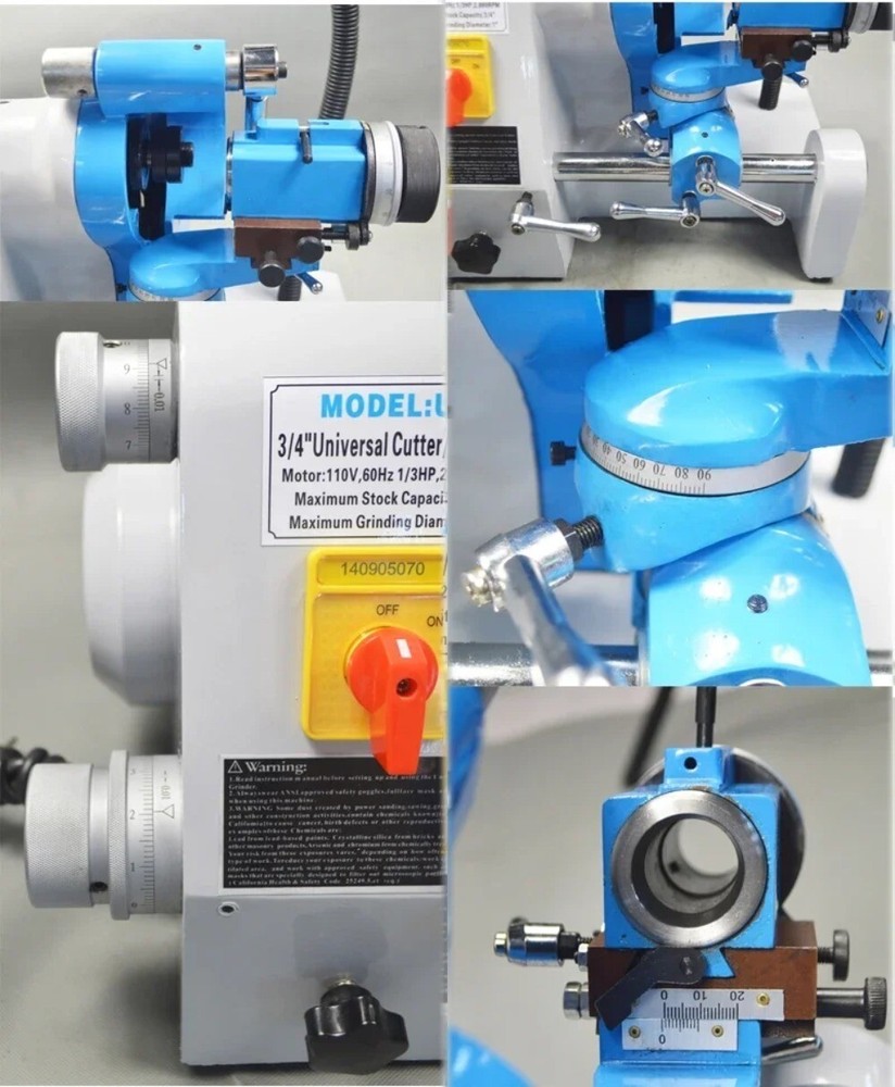 220VChuck Type Universal Tool Sharpener End Mills Drill Tools Sharpening Tools