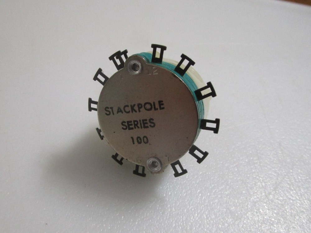 NOS Series 100 Stackpole Rotary Switch, 12 position