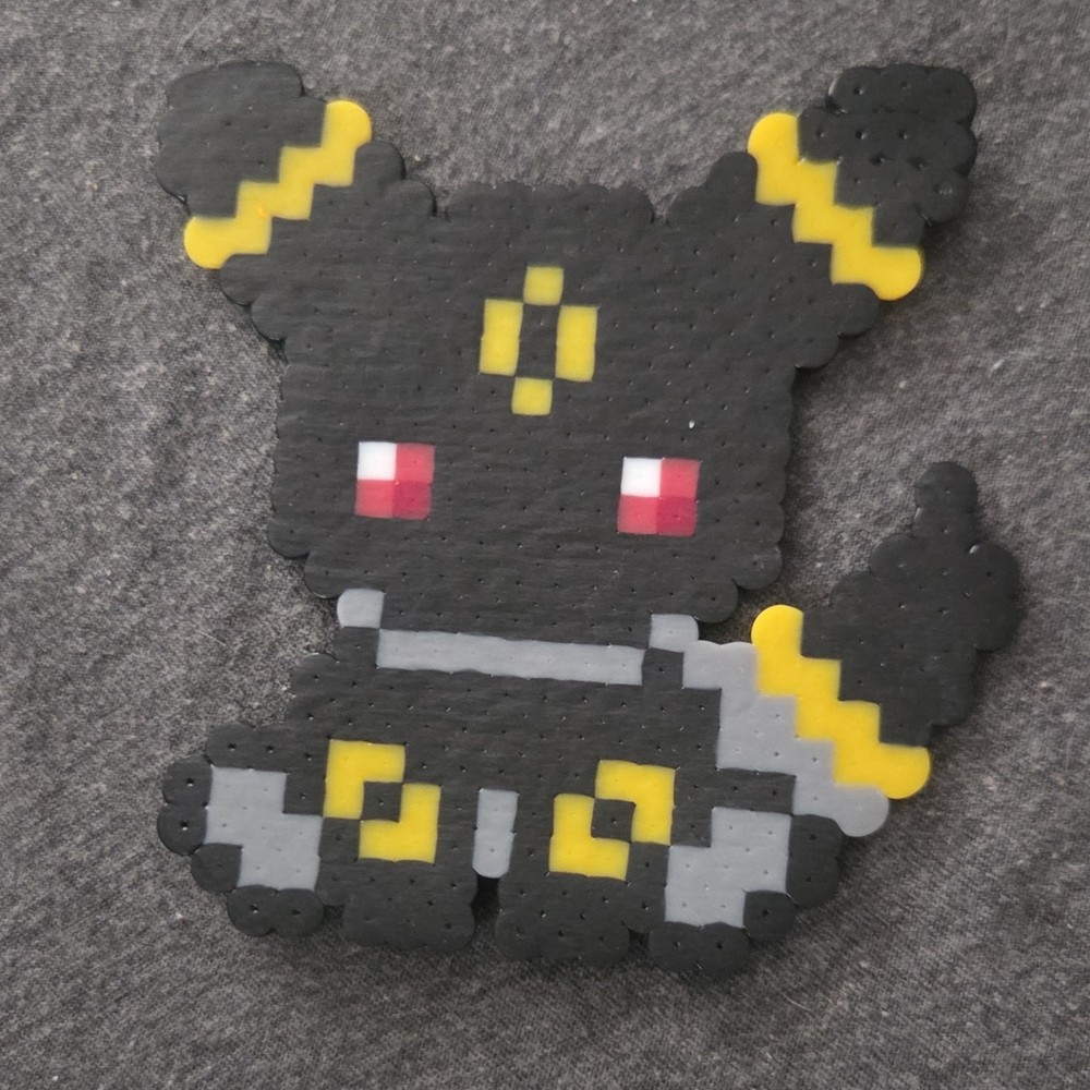 Handmade Beaded Pixel Art Eevee Evolutions Pokémon Set