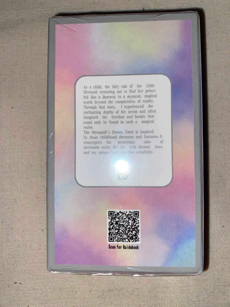 Tarot Card Deck MERMAID'S DREAM Unique NEW Fun Gift