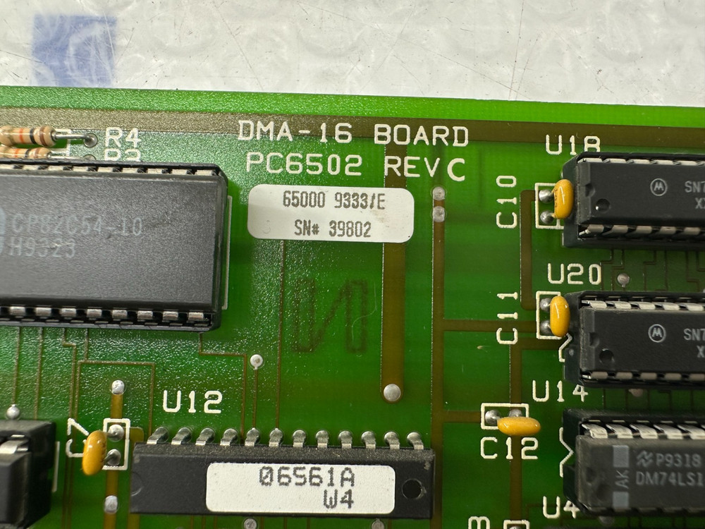 Keithley / Metrabyte MBC ISA Interface Card DMA-16 Board PC6502 Rev