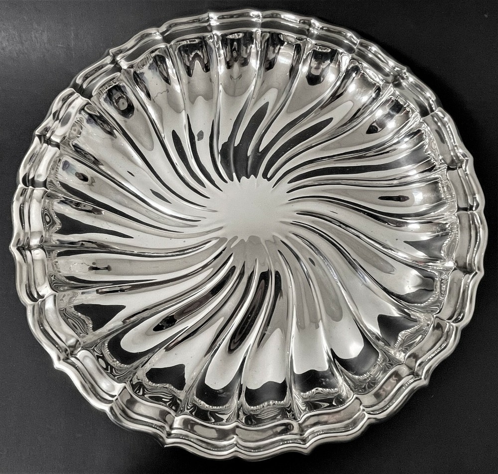 Original Large Gorham 1958 Sterling Silver Platter (731g)
