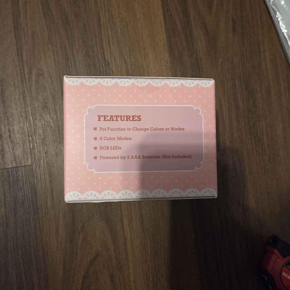 Strawberry Shortcake Color-Changing Squishy LED Light