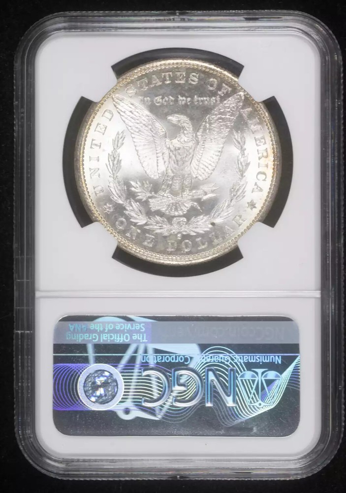 1881 S Morgan Silver Dollar NGC MS-66