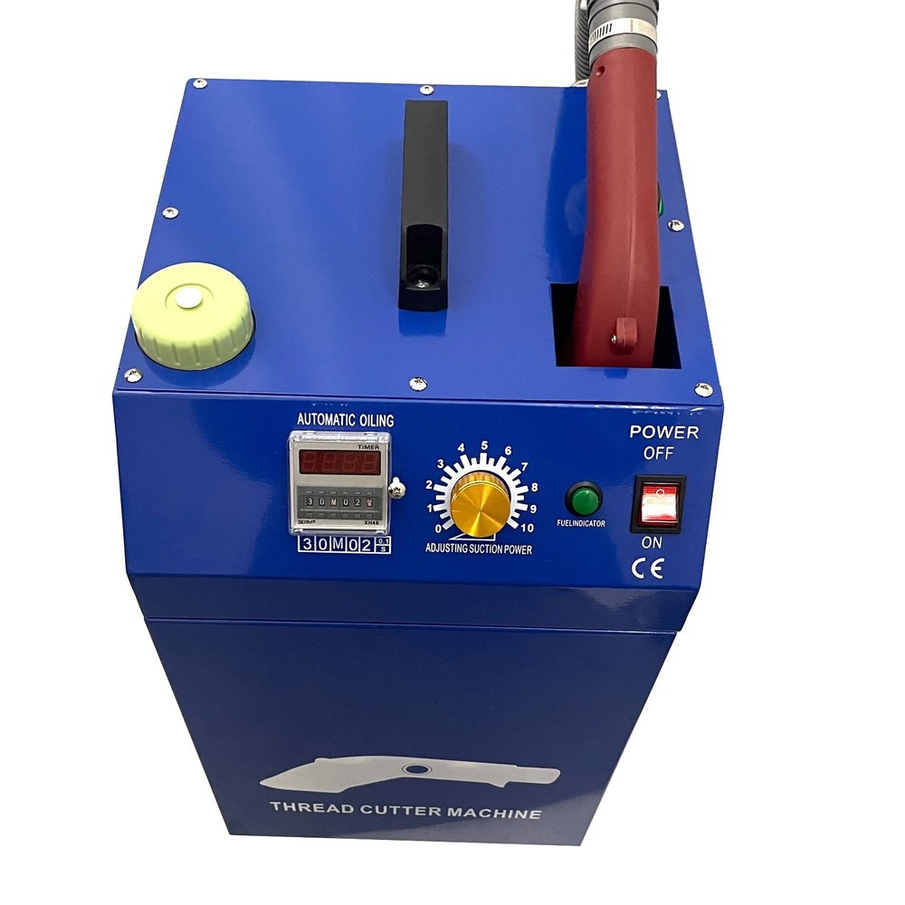 110V Single Head Automatic Thread Cutting Machine Clothes Wire Cutter 700W