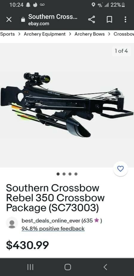 rebel 350 crossbow