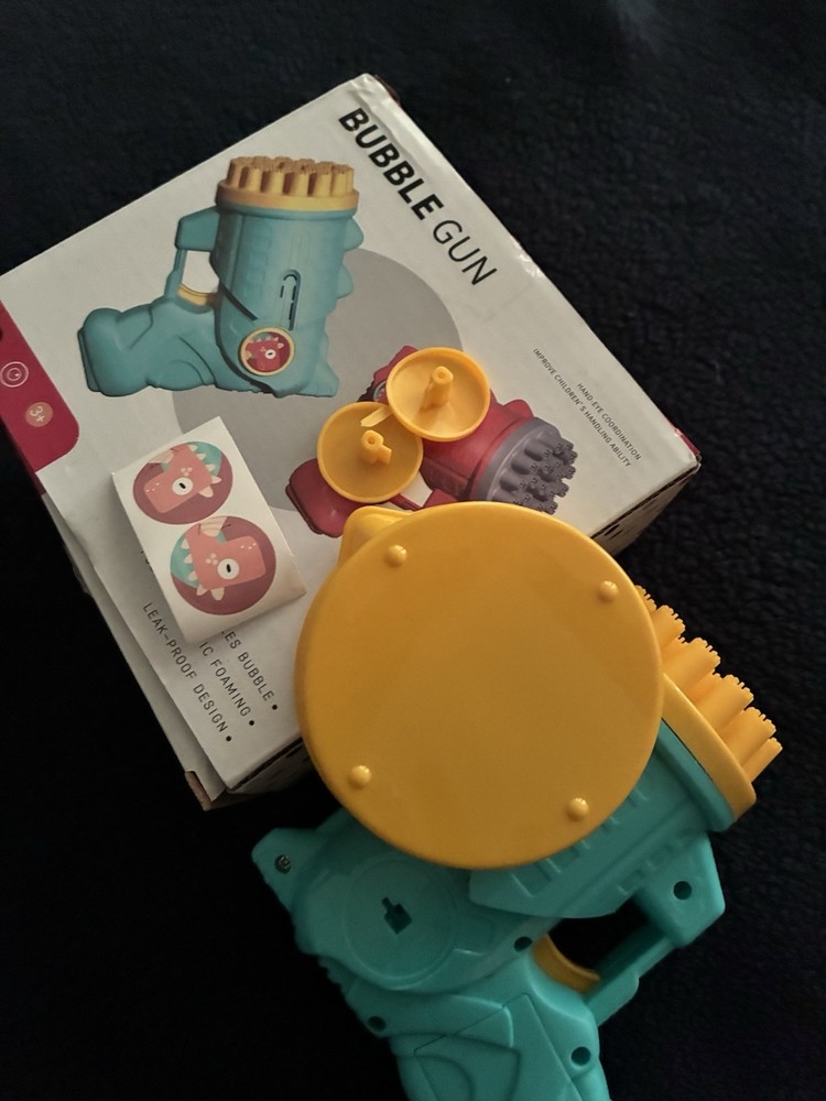 Bubble Gun Machine