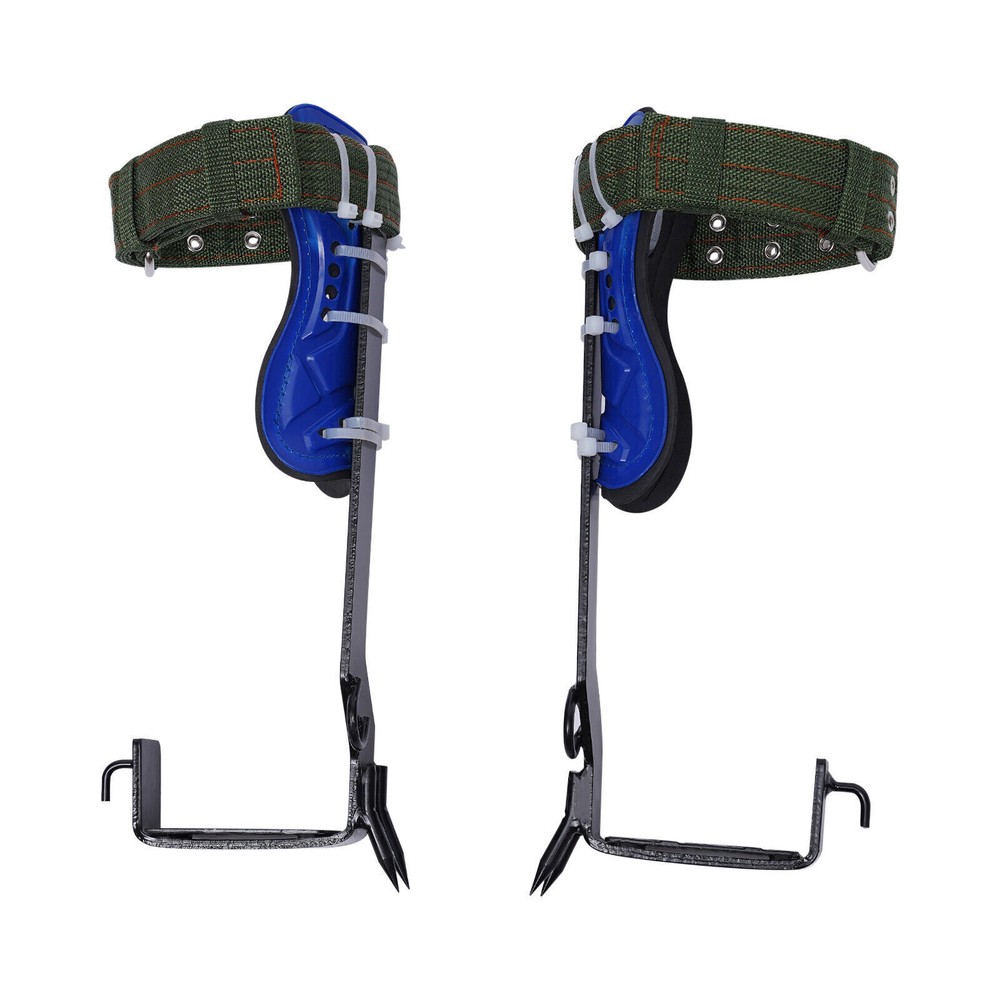 2 Gears Tree Climbing Spike Kit Single Protective Belt Strap Rope Adjustable