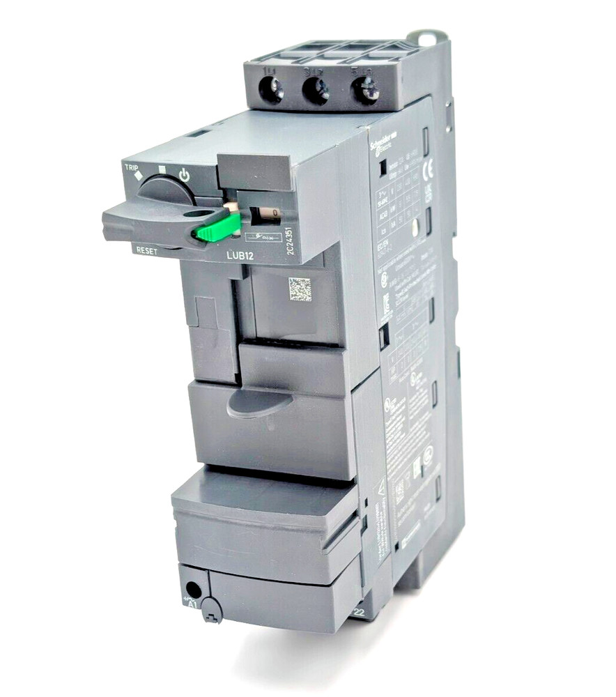 Schneider Electric LUB12 Non reversing power base TeSys Ultra 3P 1NO + 1NC 12A