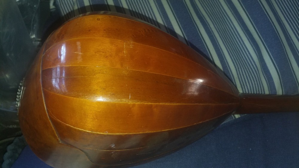Vintage Gordon Bowl Back Mandolin Needs Some Restoration