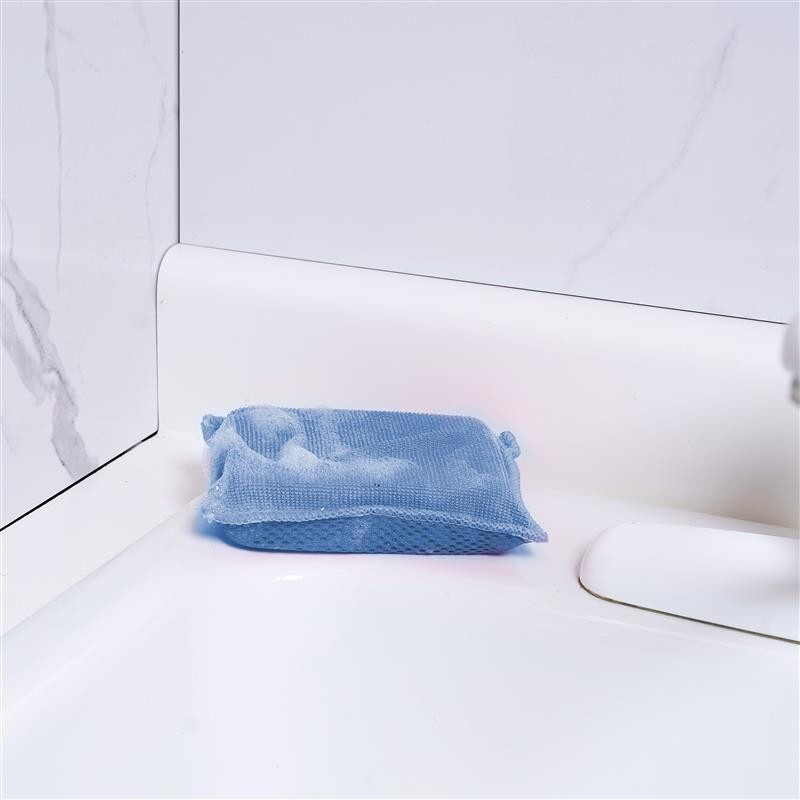 Microfiber Kitchen Sponges for multi uses, Kitchen, Garage, 6-Pack, Scratch free