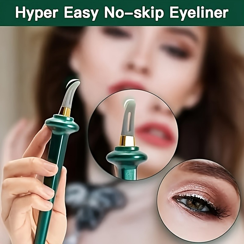 Multi-Functional Economical Quick-Install 3-Color Eyeliner Makeup Assistant Tool
