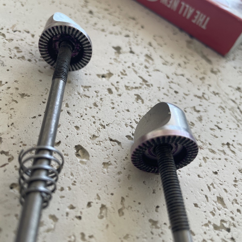 Critical Racing Titanium Quick Release Set