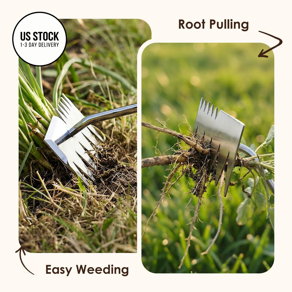 Weed Puller Tool, 2026 Upgraded Portable Manual Weeding Tools Sliver