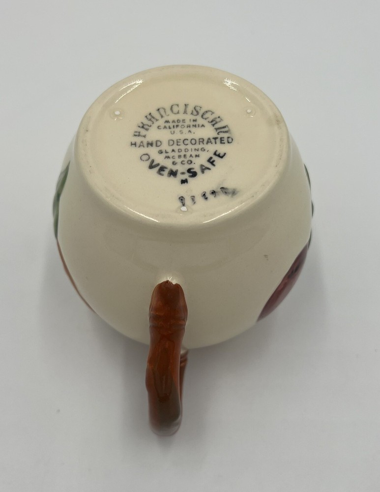 Franciscan Apple Pattern Individual Creamer