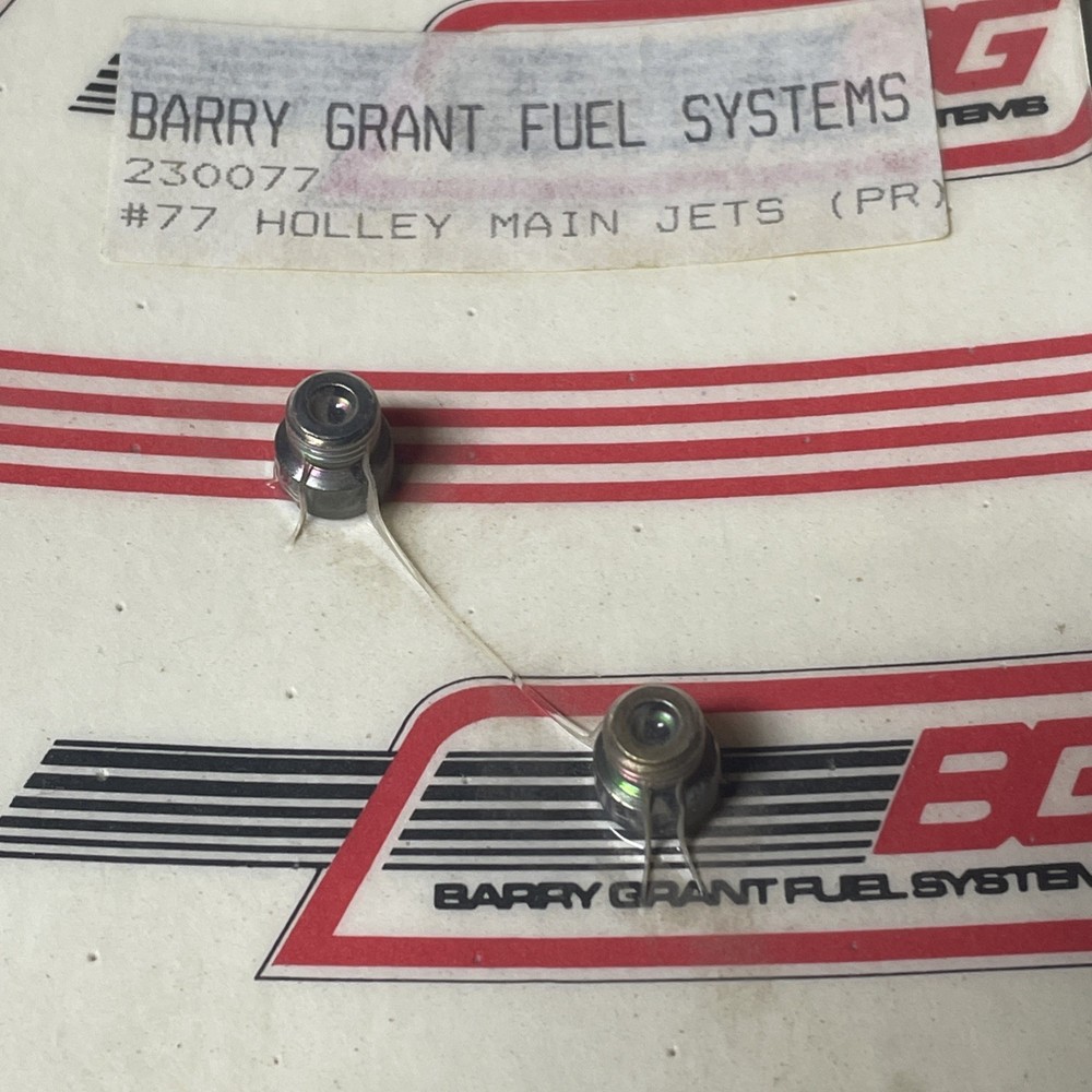 Holley Performance 122-77/230077 Jet Kit NIP