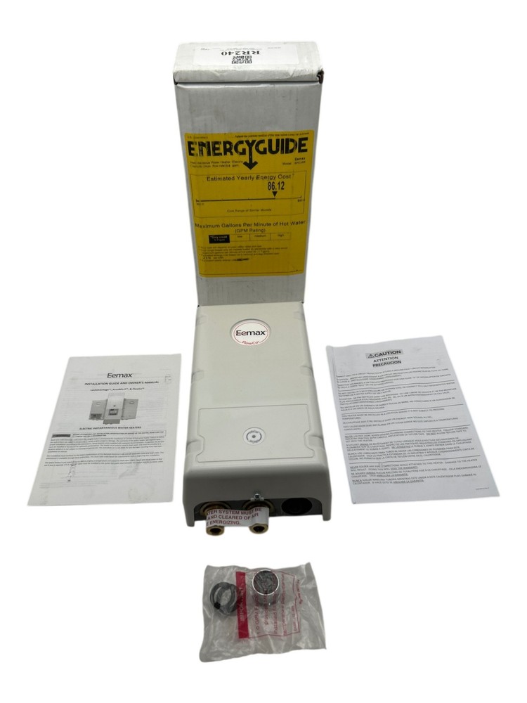 Eemax SPEX65 FlowCo Tankless Water Heater White