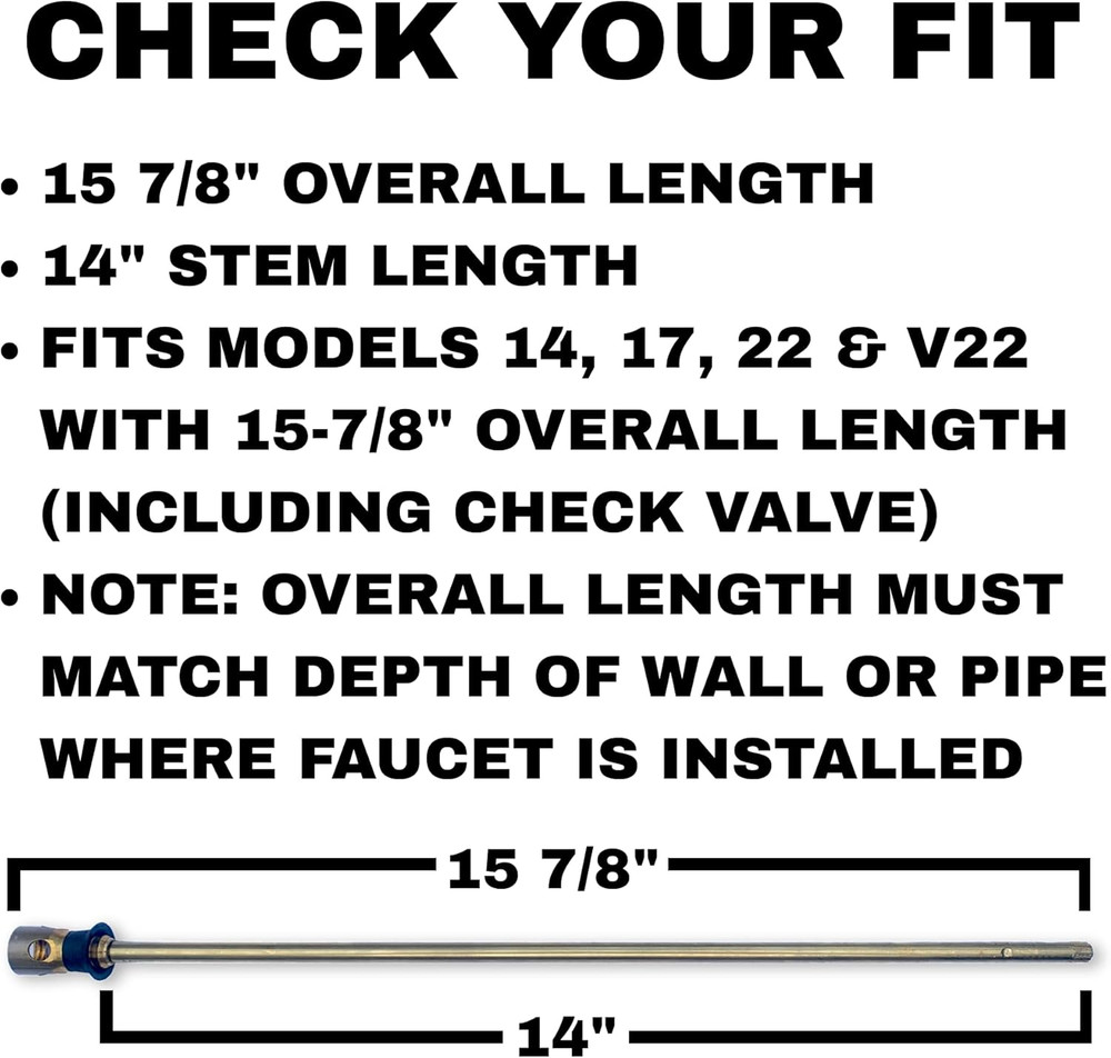 35725 Wall Hydrant Rod Assembly