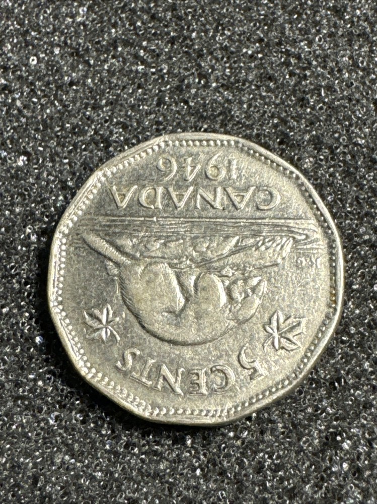 Canada 5 Cent 1946 Canadian