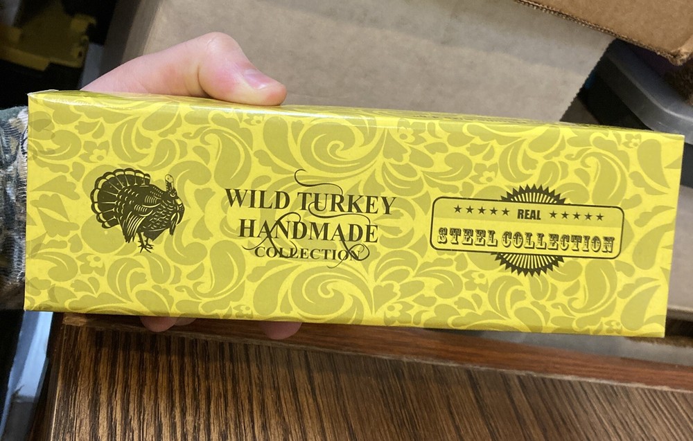 Wild Turkey Handmade Collection Steel Fixed Blade